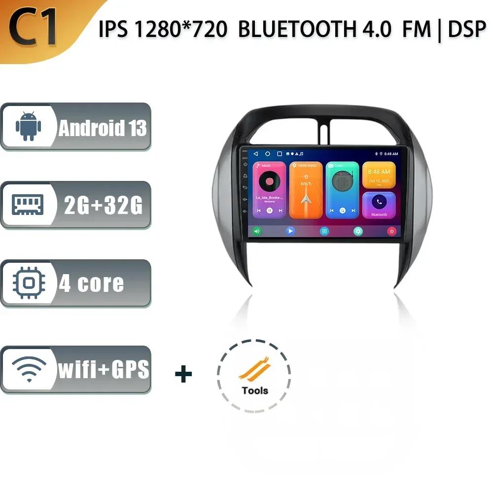 

Android 13 беспроводной Carplay для TOYOTA RAV4 2003-2005 аудио стерео автомобильный радиоприемник мультимедийный плеер 4G GPS навигация 2 Din экран CHINA