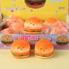 Creative Hamburger Squeeze Toy - Office Stress Reliever & Fun Bread Ornament