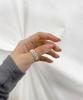 Delidi Sanding Silver Beads Ring (925 Silver) + Gift Packaging