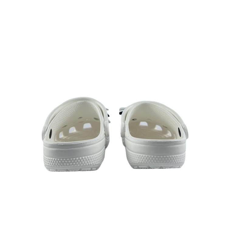 Crocs Classic clog EVA Fashion and Versatile Comfortable Casual Classic Beach Hole Shoes Unisex White