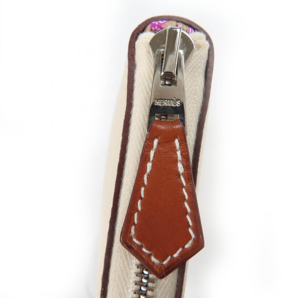 Hermes Purse Azap Long Silk In Zip Around Epsom Leather Women Used