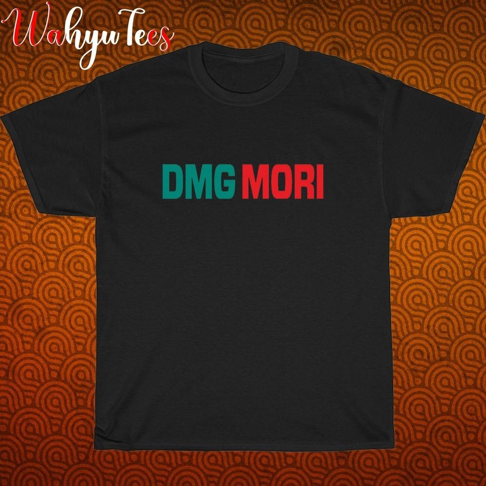 Nový! Logo DMG Mori Seiki Černá Šedá Námořnická bílá Velikost S-5XL Unisex Tričko