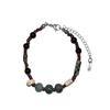 Vintage Geometric Natural Stone Bracelet For Men And Women Artistic Jewelry Ethnic