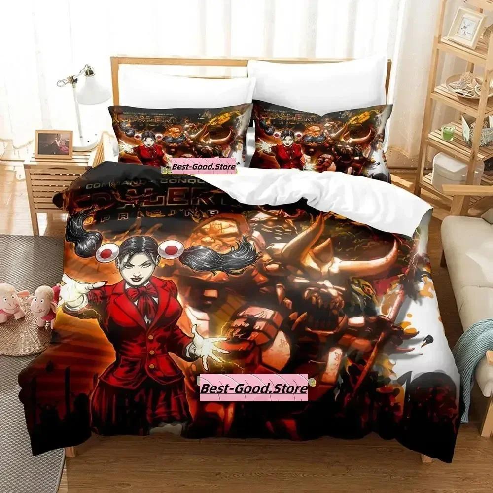 Complus And Conquer 3 Beding Set Single Twin Ful Quen King-Sized Dimensionsd Dimensions Bed Linen Set Adult People Kid Bedrom Duvetcover Sets New