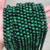 Jingde A-Grade Green Tiger Eye Round Loose Beads Bracelet for DIY Jewelry Accessories