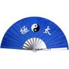 Stainless Steel Tai Chi Fan Decorative Folding Fans Chinese Kung Fu Fan for Performance Dance, Arts Dance, Training, Sports, Decorations, Festival,