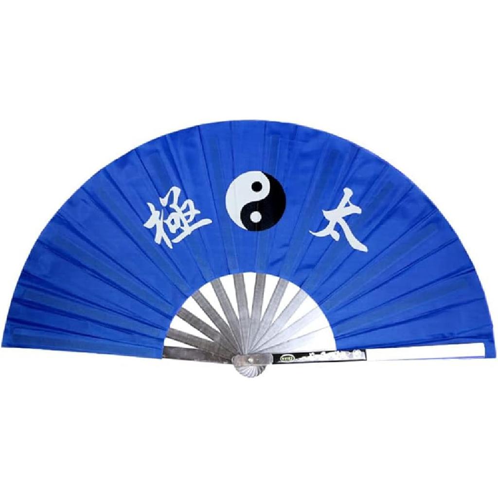 Stainless Steel Tai Chi Fan Decorative Folding Fans Chinese Kung Fu Fan for Performance Dance, Arts Dance, Training, Sports, Decorations, Festival,