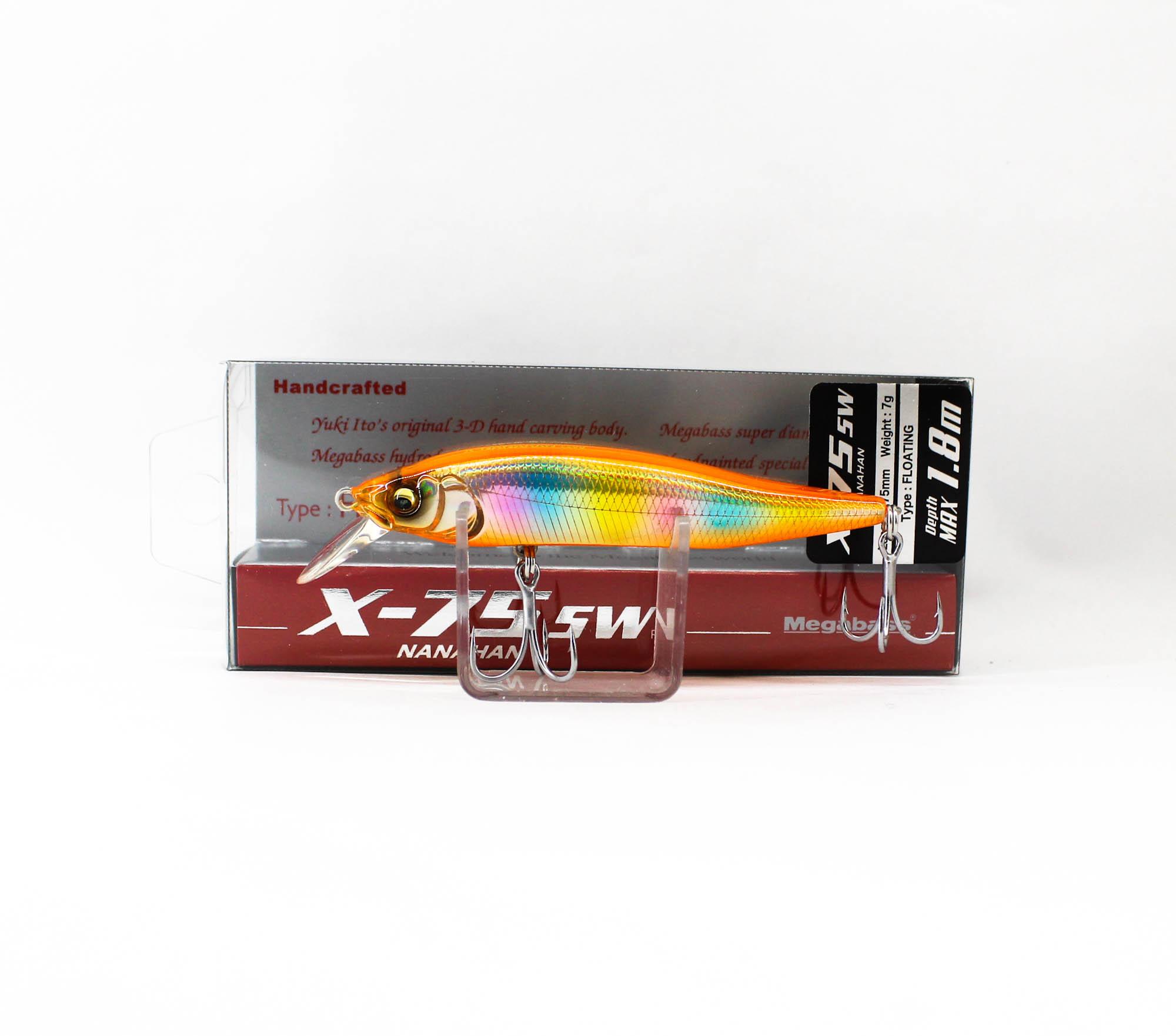 

Megabass X-Nanahan SW 75 мм 1/4 унции Плавающий воблер Joyato Magic (3524)