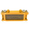 Motorcycle Oil Cooler Kit Aluminum 4 Rows High Efficiency Replacement for Monkey 125 50cc to 150cc Dirt Pit Bike Gold