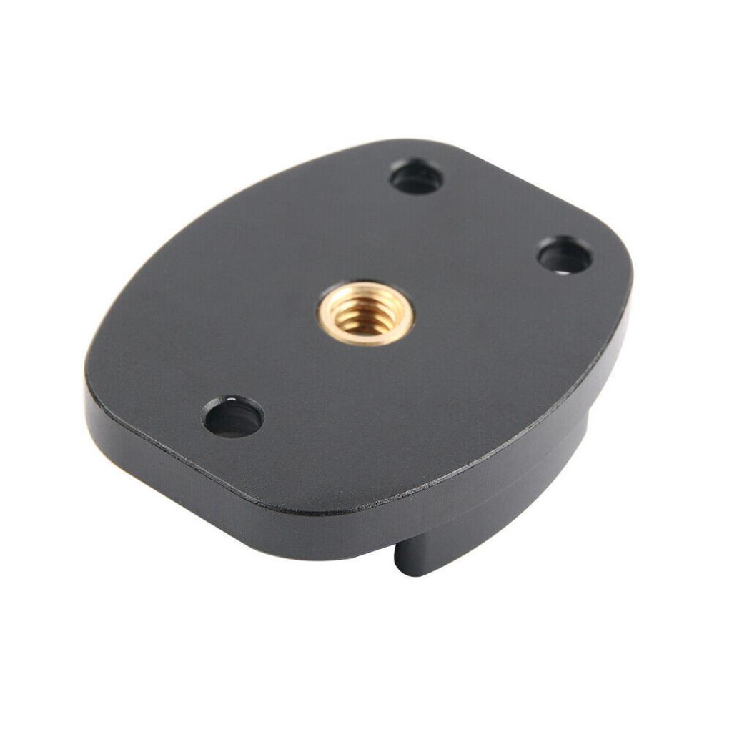 Universal 1/4in Screw Aluminium Alloy Camera Quick Release Plate Tripod Mount Bracket Camera Accessories