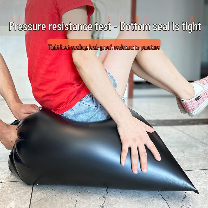Yuqilong Heavy-Duty Black Flat-Mouth Garbage Bags