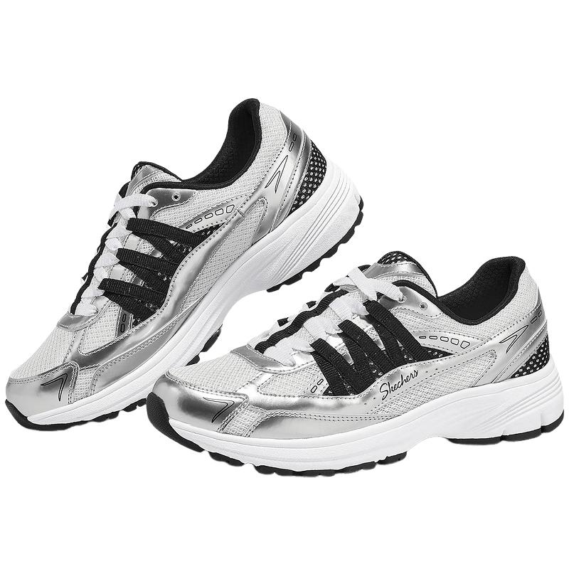 Skechers Silver Wing Women s Chunky Athletic Shoes EU 35