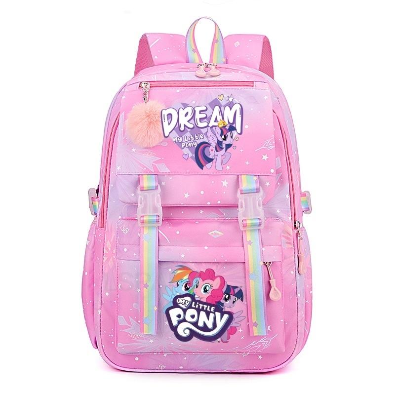 My Little Pony Backpack Female High Capacity College Backpack Trendy Women Laptop School Bags Girl Travel School Bags YK2