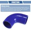 X AUTOHAUX Silicone Hose Silicone Pipe Radiator Hose 1 Piece Inner Diameter 63 mm
