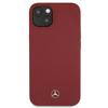 Etui do iPhone 13 Mercedes Silicone Line czerwony hardcase