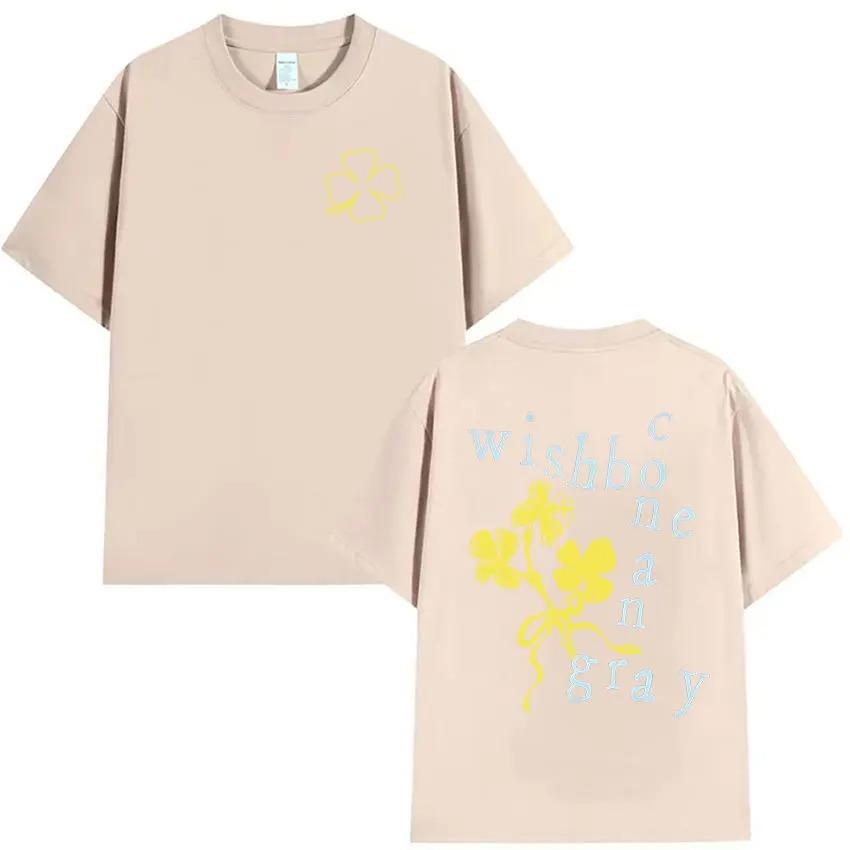 Conan Gray Wishbone 2026 Music Album Printed TShirt Unisex Fashion Vintage Style Loose 100 Cotton TShirt Streetwear Tshirt