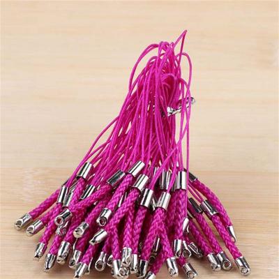 Mobile Phone Strap Beads Jewelry Lanyard Hanging Ring DIY Accessories Hang Rope 100PC Metal Buckle Lobster Buckle