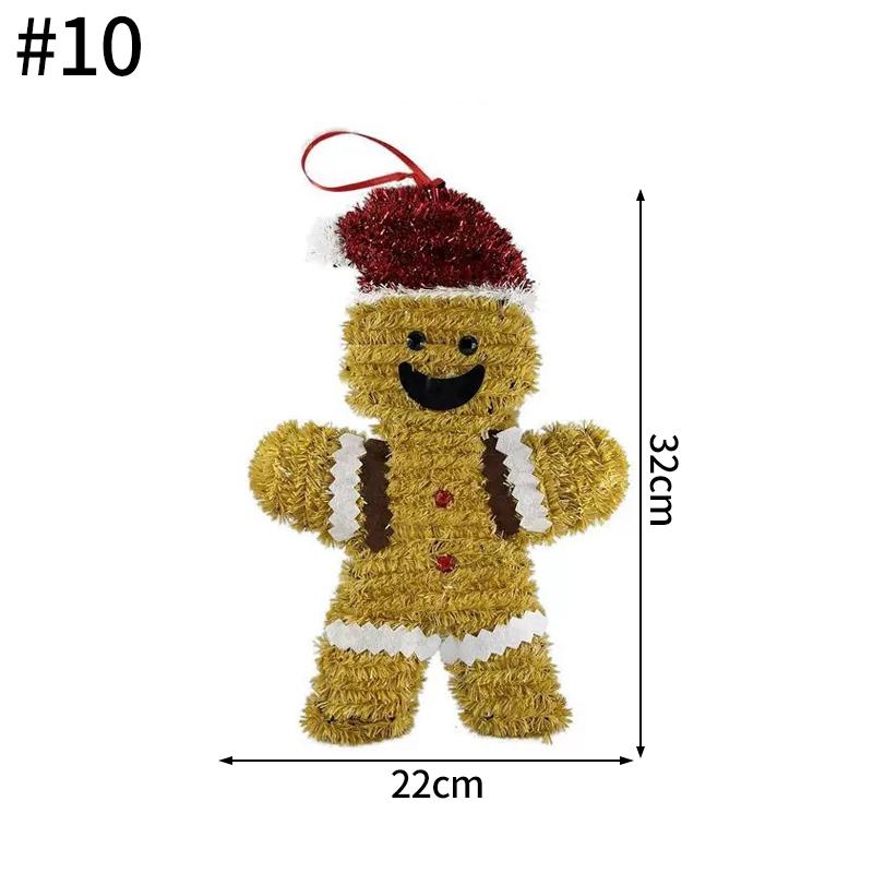Hanging Christmas Tree Pendent Family Photo Frame Christmas Tree Decorations New Year Xmas Window Display Ornament Supplies