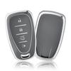 Fashion Soft TPU Car Key Case Cover Key Shell For 2017 2018 2019 2020 Chevy Camaro Malibu Equinox Cruze Blazer Trax Volt Bolt