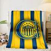 Rosario Central Crest Portable Blanket/Soft Blanket Bedding Blanket Suitable for Travel Camping Living Rooms Offices Sofas Fan Gifts