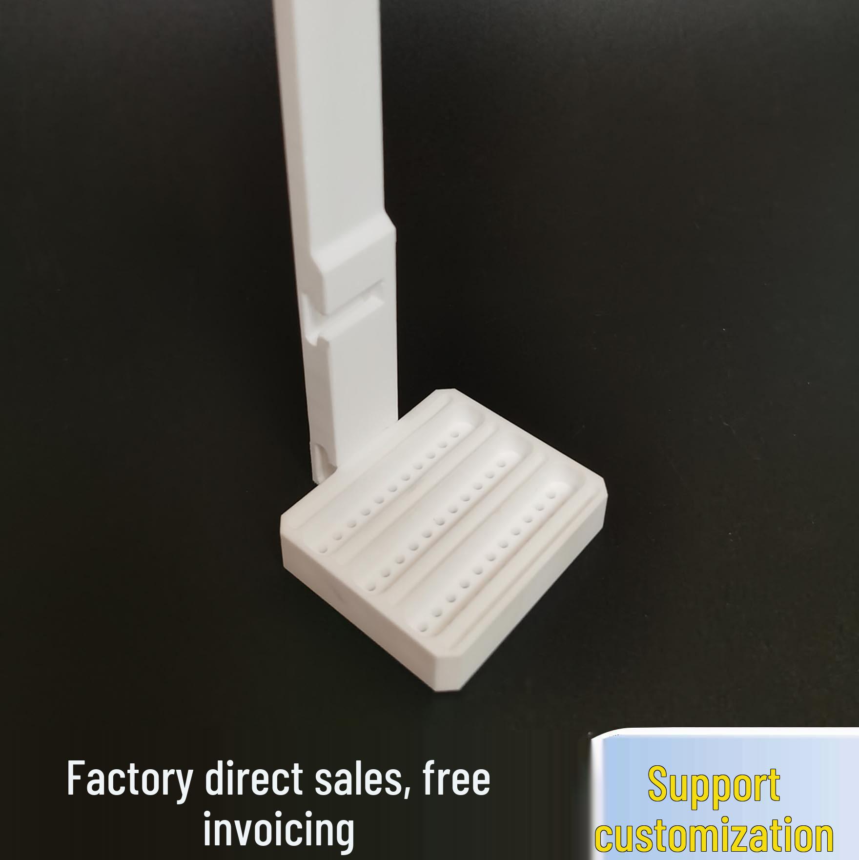 PTFE Wafer Carrier & Glass Cleaning Rack Teflon Basket