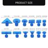 5/12Pcs Glues Tabs Dent Removal Tool Dent Removal Tool Car Body Glues Tabs Auto Maintenance Tool