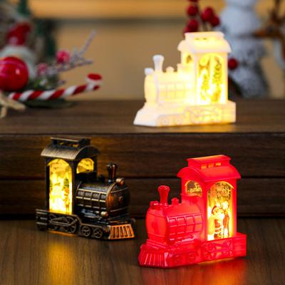 Beleuchteter Vintage-Truck Dekor Weihnachten Schneekugel mit wirbelndem Glitzer Batteriebetrieben LED Wasser Auto Dekoration für Zuhause Feiertagsdekoration