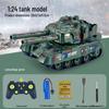 Remote Control Off-Road Armored Tank Toy with Firing Capability