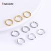 Trendy 18K Gold Plated Brass Jump Rings Connecting Rings For DIY Open Split Rings Jewelry Making Accessories Wholesale
