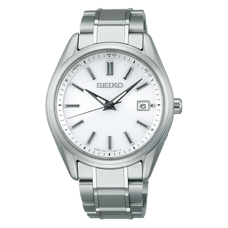 

[Seiko Watch] watch seiko selection S series titanium solar radio SBTM337 men s silver
