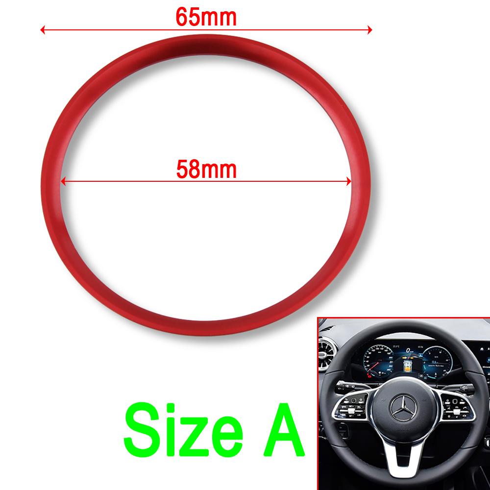 Voor A Klasse B W177 V177 W247 CLA C118 X118 GLA H247 GLB X247 2019 2020 2021 2022 auto stuurwiel versiering ring stickers