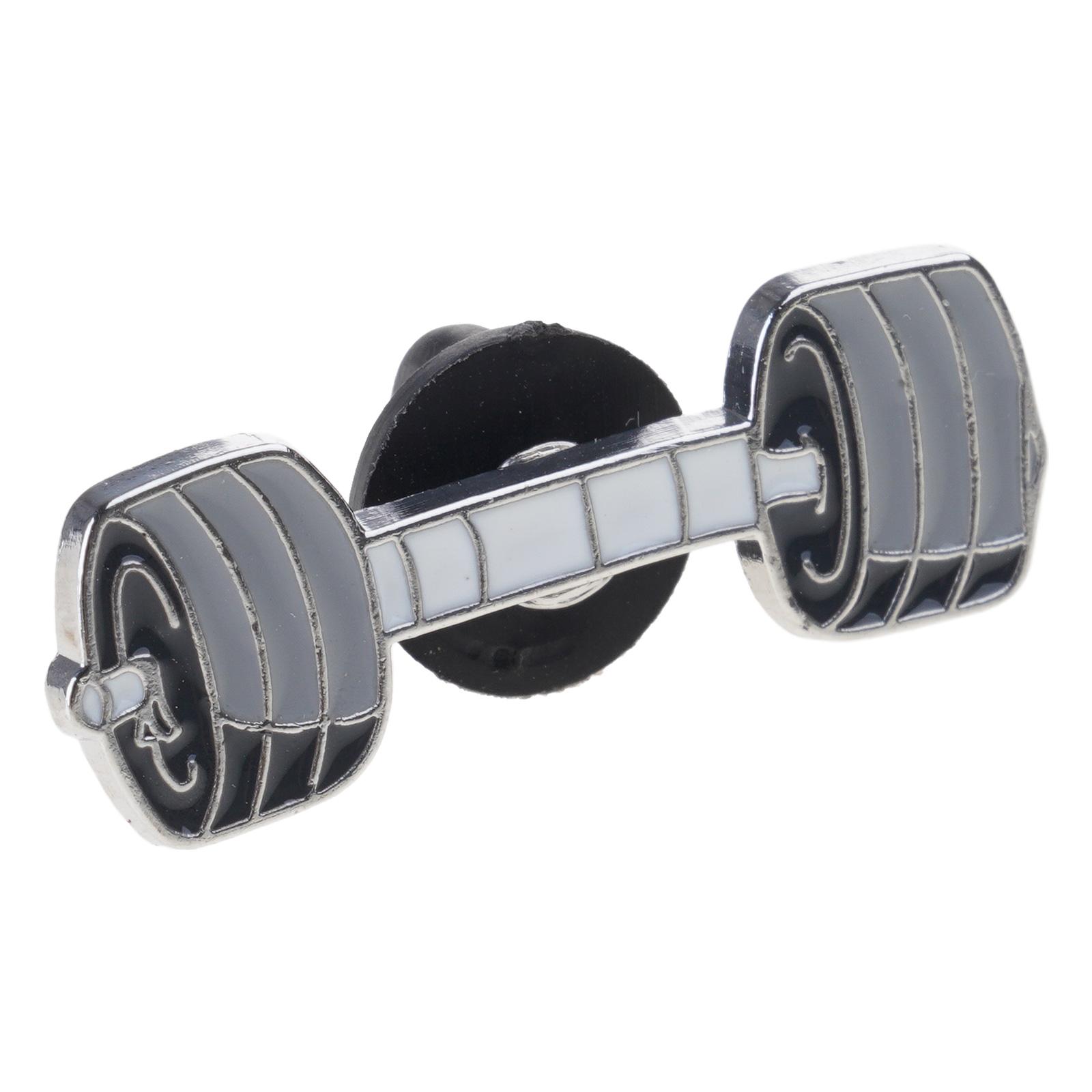 Stylish Workout Mouse Brooch Chic Mouse/Barbell Shaped Brooch Pin Colorful Brooch Jewelry for Stylish Outfits 1