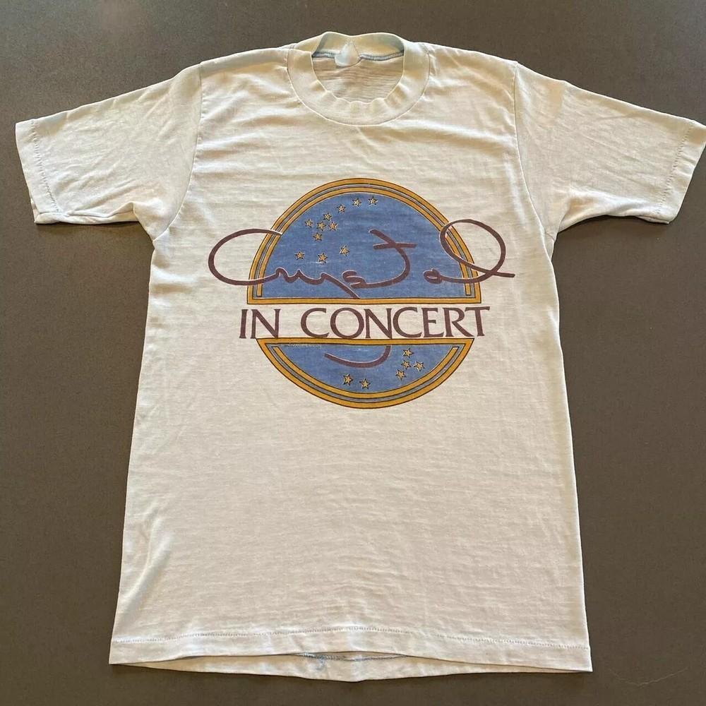 Rare Vintage 1980 Crystal Gayle concert shirt Unisex Short Sleeve S-5XL Unisex T-Shirt XXXL
