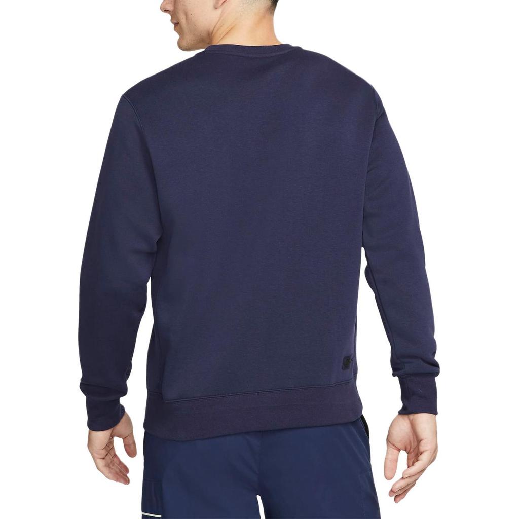 Nike Fleece Lined Casual Sports, Winter Sweatshirt Men's Dark Blue DD4504-498