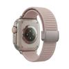 For Apple iWatch 8/9: Mountain Texture Magnetic Loop Silicone Band S11