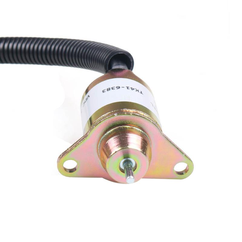 TK41-6383 12V Stop Solenoid Valve For Yanmar Thermo King 12V Flameout Solenoid Valve