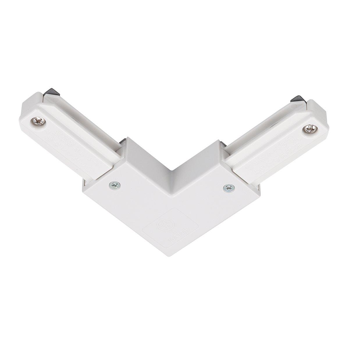 

Toshiba Lighting Rail 6-Type L-Shaped Jointer, White