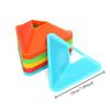 5Pcs Football Training Disc Triangle Soccer Practice Field Sports Agility Training Cone Portable Equipment For Kids Adult