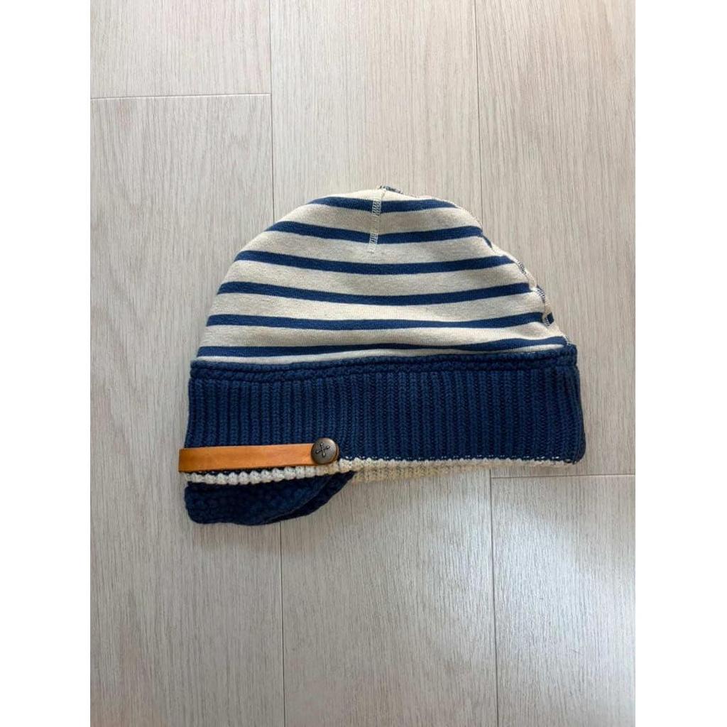 Used Kapital Navy Sailor Beanie