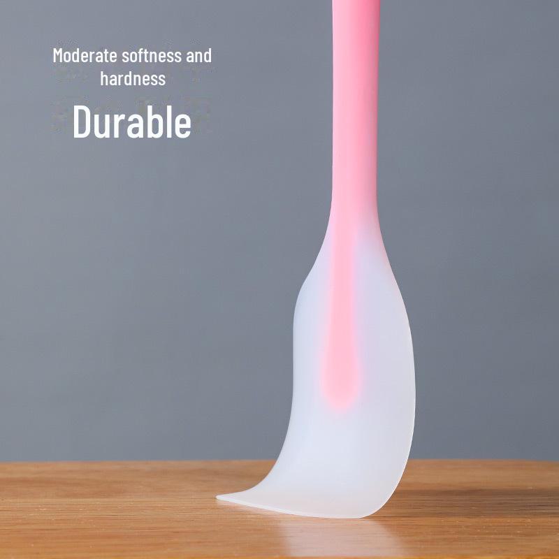 Silicone Scraper Baking Tool: Semi-Transparent Cake, Cream, and Jam Spatula