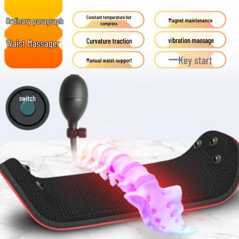 

Ying erde Lumbar Massager with Heat and Airbag Traction