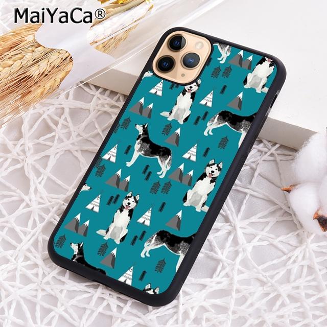 Animal Husky puppy Phone Case Shell For iPhone 17 Air 12 13 16 pro max 15 14 plus Cover coque