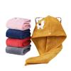 New dry hair cap women's water-absorbing quick-drying cute alpaca thickened shower cap wiping hair print dry hair towel