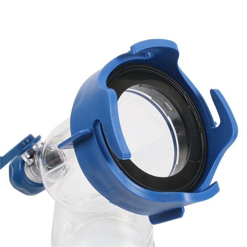 45 Degree RV Holding Tank Rer, Must Have Sewer Adapter For RV Sanitation, Transparent Sewer Tank Adapter W/Gasket
