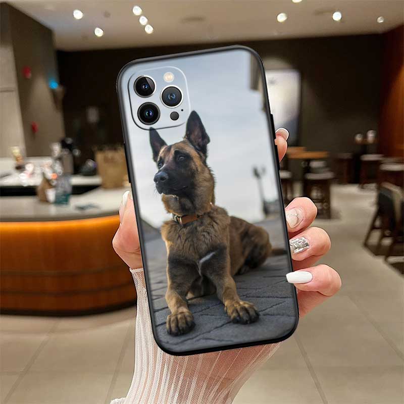 NH30 German Shepherd Dog New High-End Shell Phone Case for OPPO A3 Pro A72 A74 A76 A77 A77S A78 A79 A94 A95 A18 A40M A58