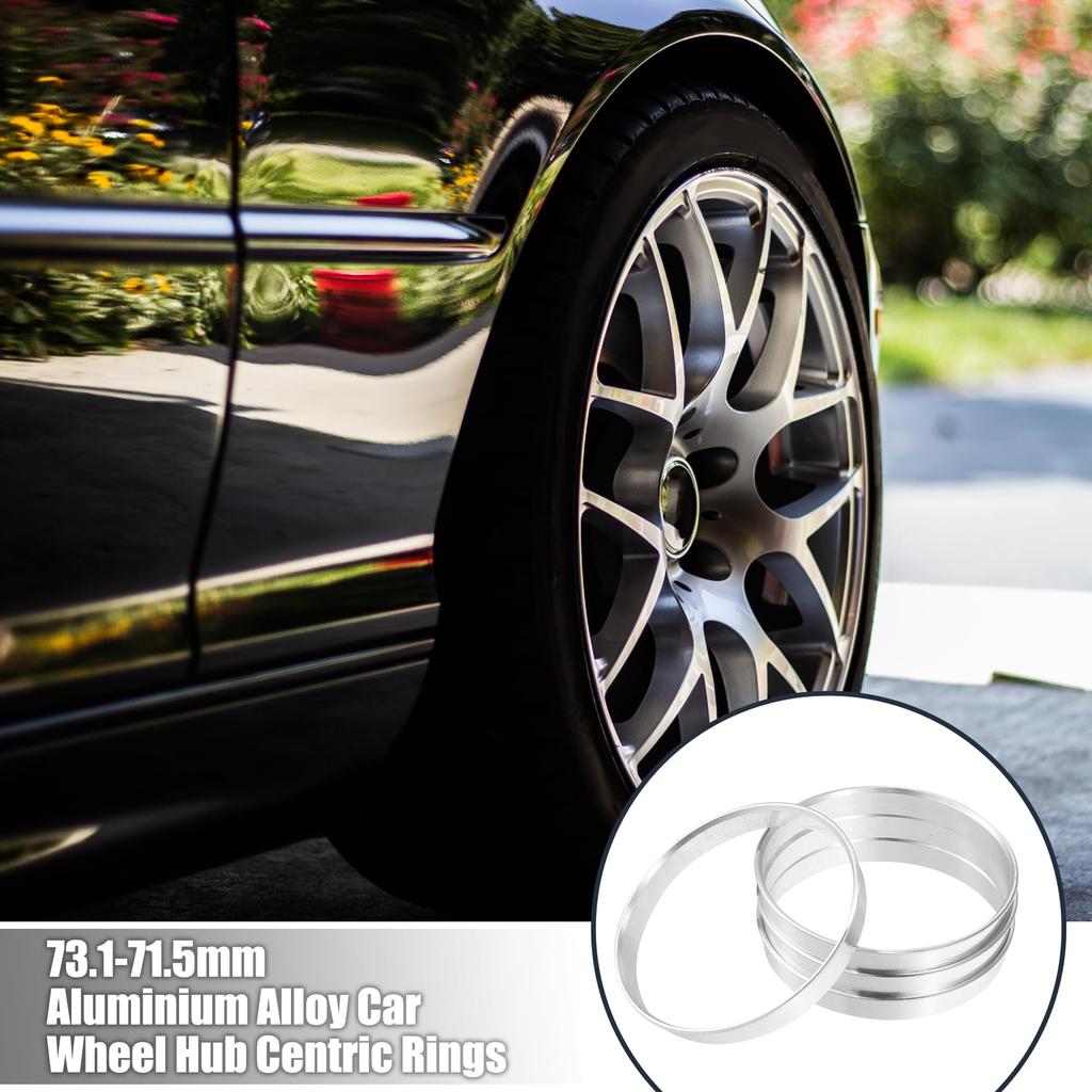 uxcell Hub Ring 73.1mm/71.5mm Wheel Hub Ring Hub Centric Ring