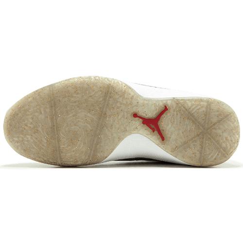 Air Jordan 2011 'Year Of The Rabbit' (Unisex) White / Metallic Gold / Varsity Red / Wolf Grey Vintage Basketball Shoes 444904 101