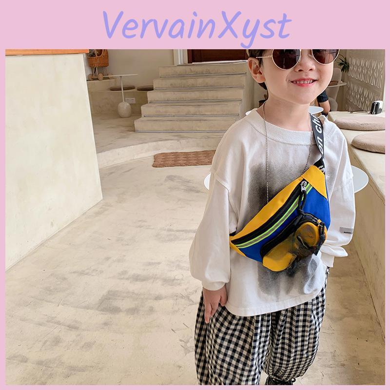 Stylish And Breathable Baby Money Bag In Colorful Nylon For Daily Outings And School