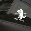 "I AM UNSTOPPABLE"Dinosaur stickers,For Car Door And Window Decoration Stickers Car Accessories decal