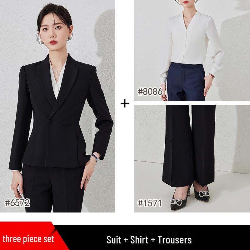Women's Professional Blazer for Spring/Autumn 2024: Managerial Interview & Business Commute Wear